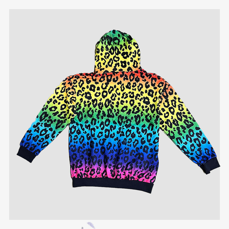 ヒョウ柄】レインボーパーカー – なにわ小町公式オンラインショップ