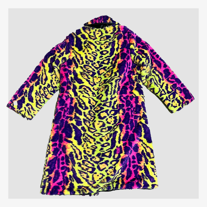 ヒョウ柄】ド派手カラフルコート – なにわ小町公式オンラインショップ