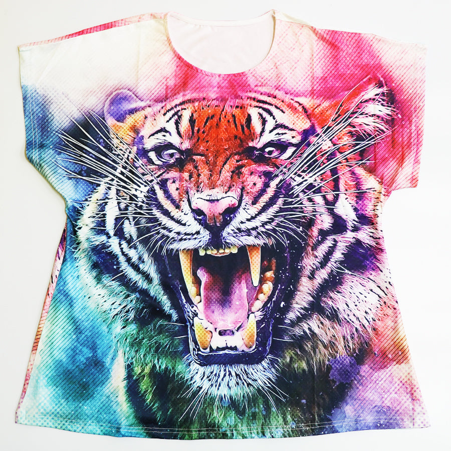 トラ柄】サマーフェスTシャツ – なにわ小町公式オンラインショップ