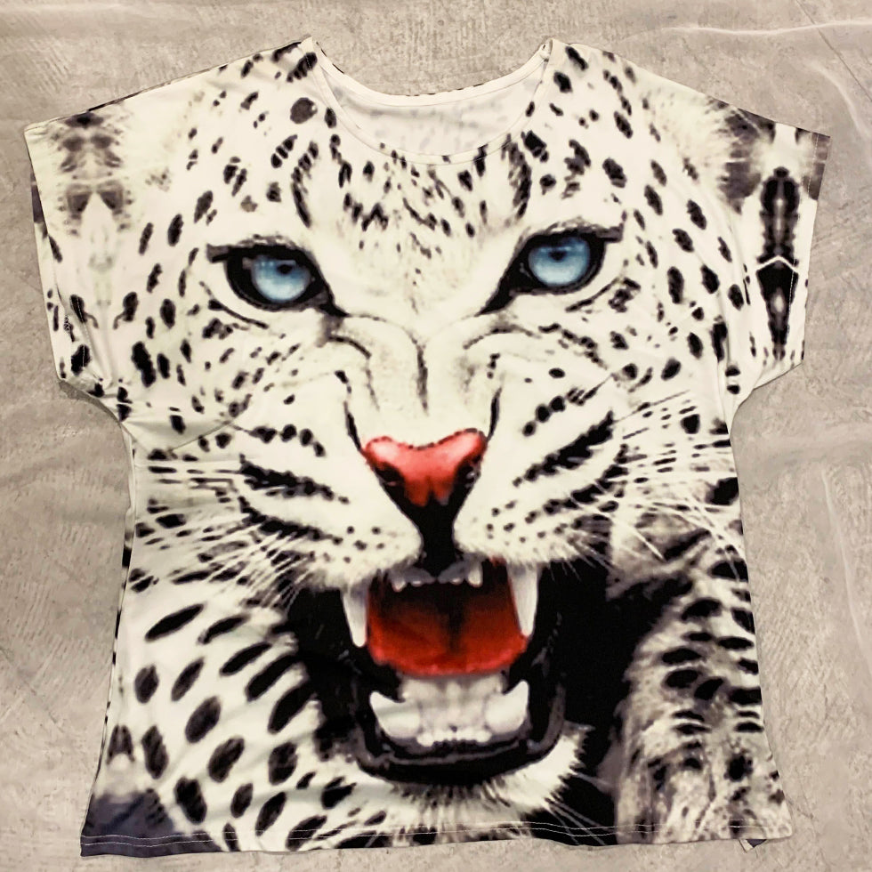 ユキヒョウ】ドアップTシャツ – なにわ小町公式オンラインショップ