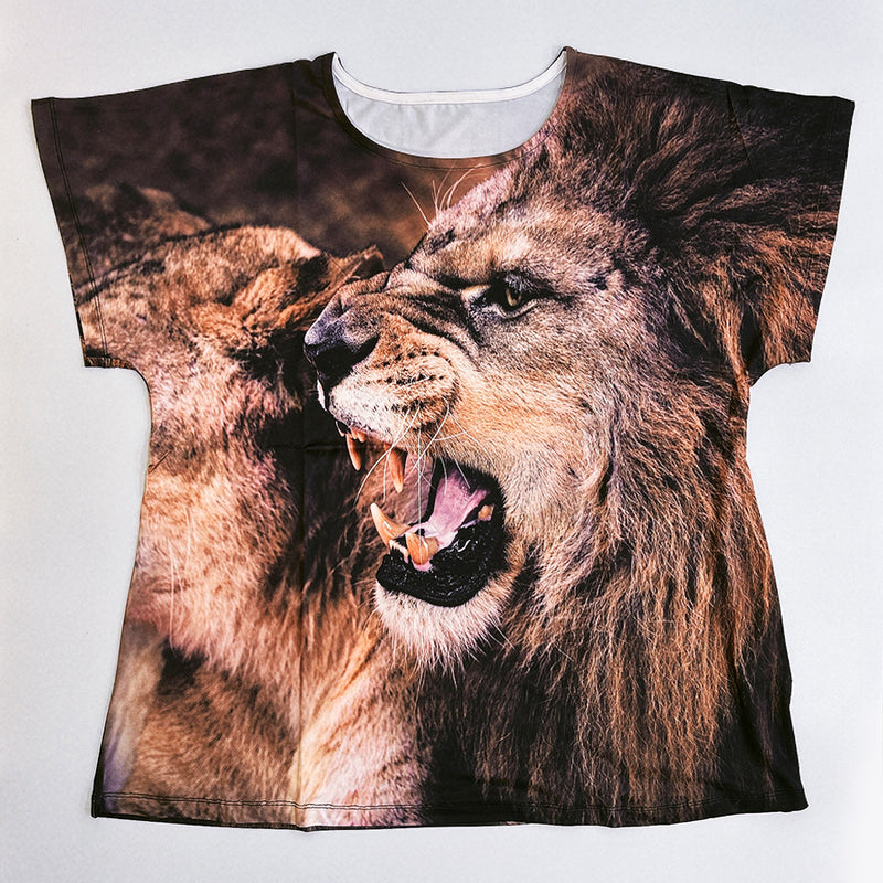 【ライオン】ワイルドTシャツ